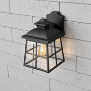 CGC HENRI Black Outdoor Wall Lantern Light