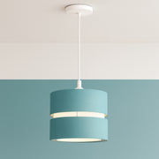 CGC GAYLE Teal Two Tier Ceiling Shade