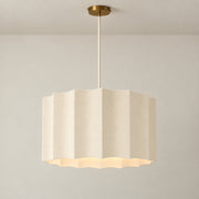 CGC Catalina Large 50cm Light Grey Inverted Scallop Lampshade