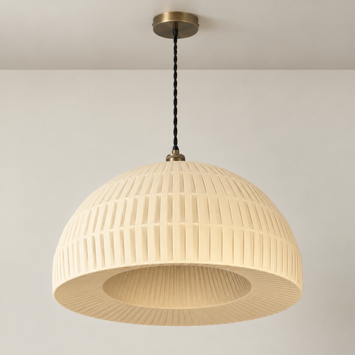 CGC Javan Large 50cm Pleated Dome Lamp Shade