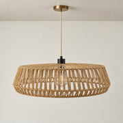 CGC Large 50cm Natural String Round Woven Easy Fit Lampshade