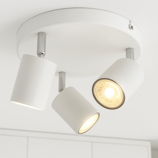 CGC JACK White Three Head GU10 Ceiling Spot Light