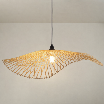 CGC TULUL Large 56 cm Hand Made Bamboo Easy Fit Lampshade