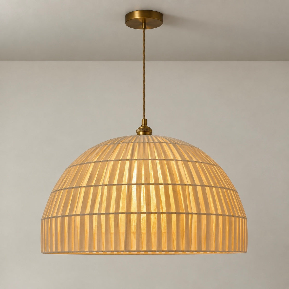 CGC Javan Large 50cm Pleated Dome Lamp Shade