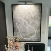 CGC LIBRA Black LED Rechargeable Magnetic USB Over Picture Wall Light