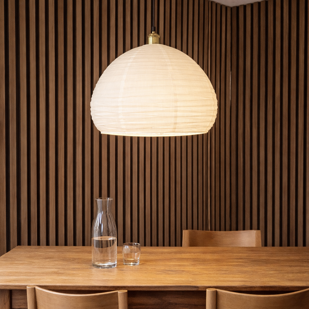 CGC Hester White Linen Large Round Open Easy Fit Hand Made Lampshade