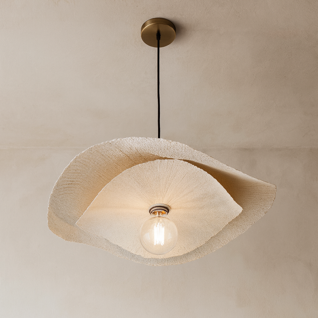 CGC Wanda Duo Two Layer 60cm Paper Wave Easy Fit Lampshade