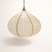 CGC Selma Oatmeal Linen Large Bell Shape Easy Fit Hand Made Lampshade