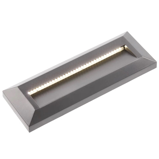 Our Rebecca LED slim dark grey outdoor wall light would look perfect in a modern or more traditional home design. Outside wall lights can provide atmospheric light in your garden, at the front door or on the terrace as well as a great security solution. It is designed for durability and longevity with its robust material producing a fully weatherproof and water resistant light fitting. Save money on your lighting, this brick light runs on low energy consumption LED which means its low cost to run.