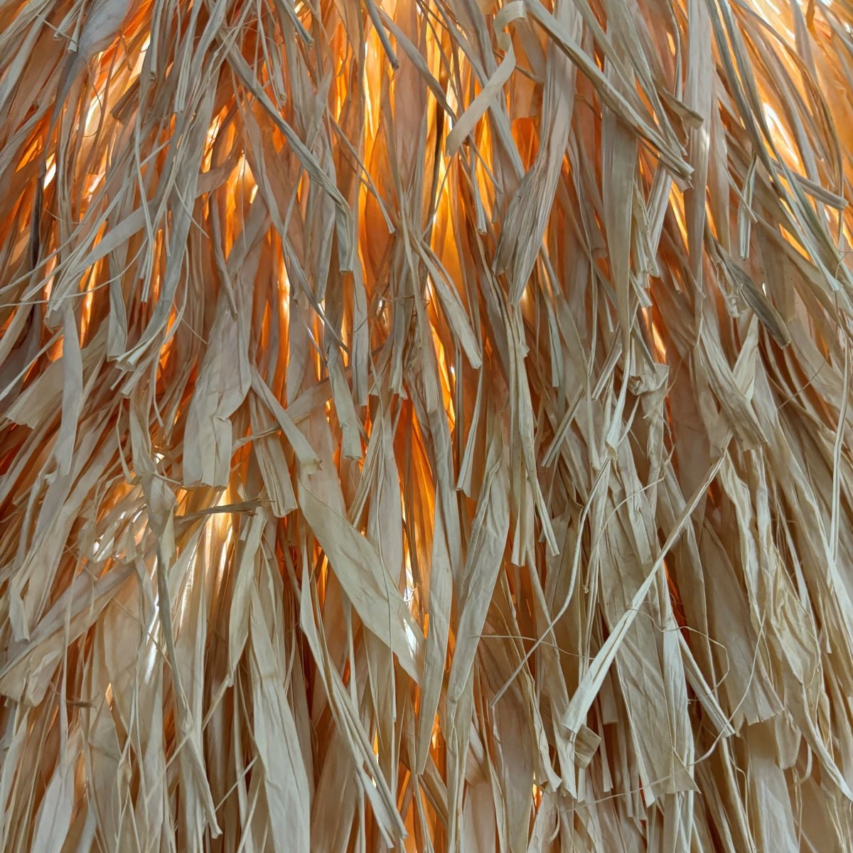 CGC Gilli Large Natural Raffia Grass  67 cm Lampshade Easy Fit Pendant Light Shade