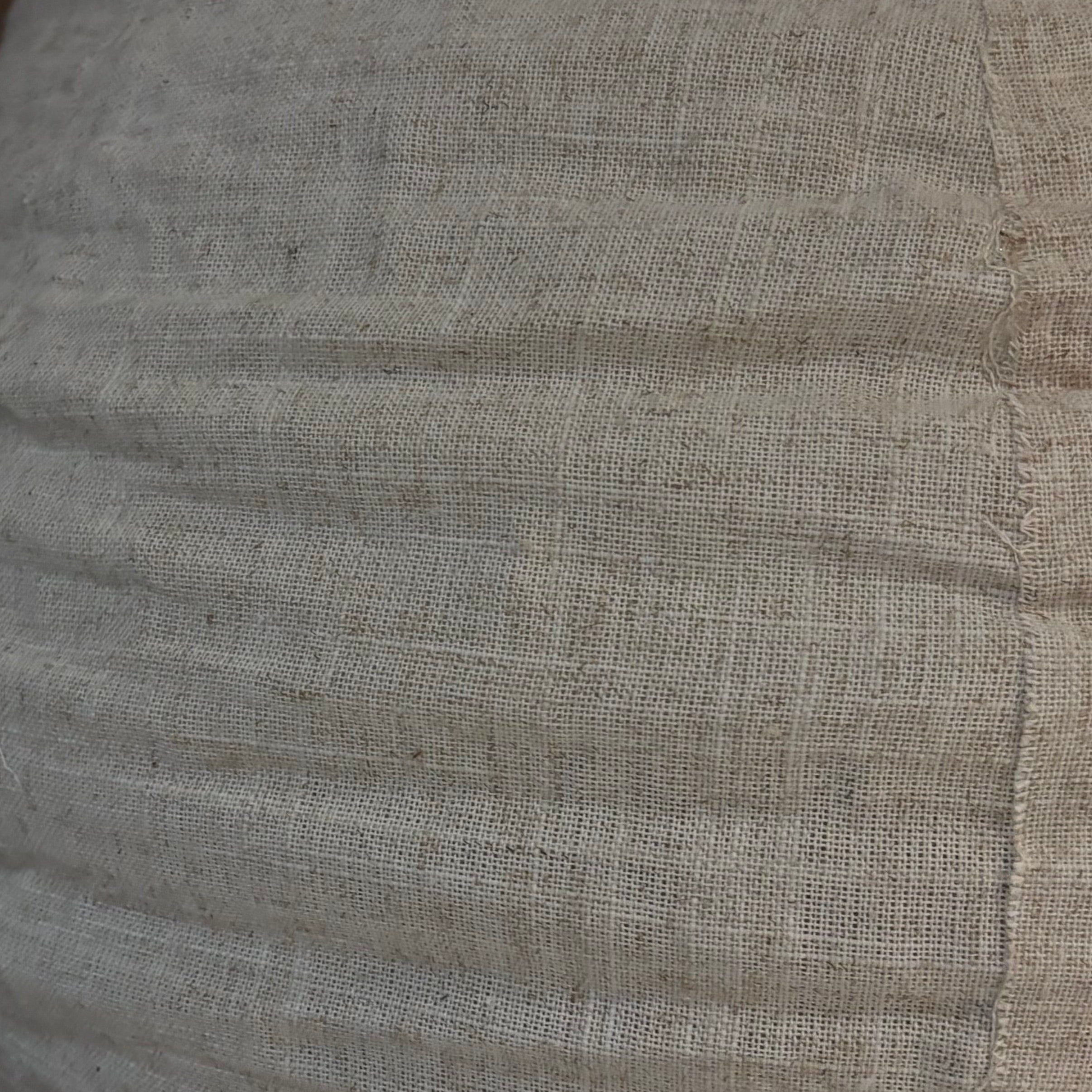 CGC Hester Oatmeal Linen Extra Large Round Open Easy Fit Hand Made Lampshade