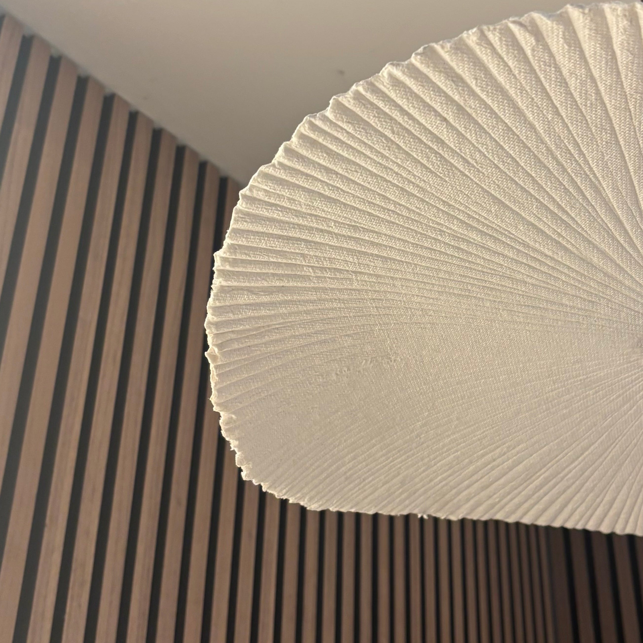 CGC Tallulah Extra Large 60cm Paper Wave Easy Fit Lampshade