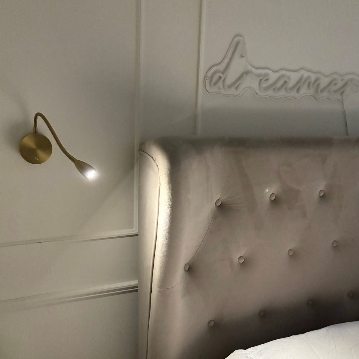 Matilda's elegant and stylish finish makes it the ideal addition to any room. It will look perfect in both traditional and modern environments. The beauty of this wall light means you can install it on any wall without the requirement of expensive electrician fees and mains installation.