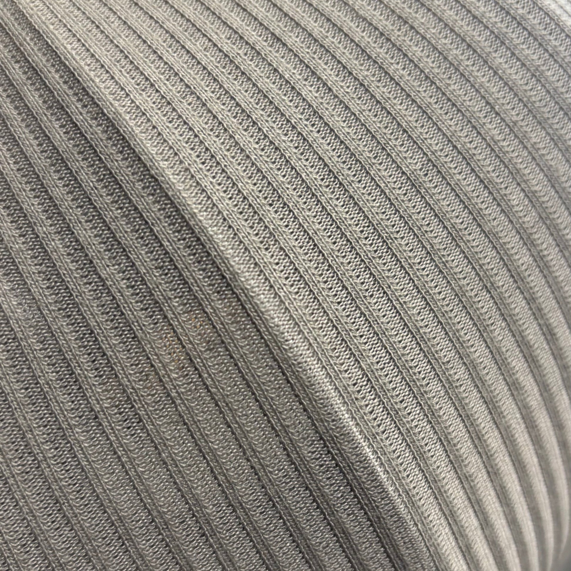 Close-up of gray textured fabric