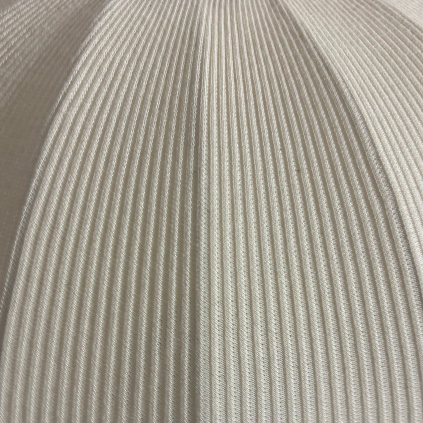 Close-up of a textured beige lampshade