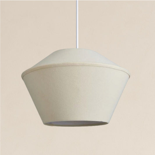 CGC CELEST Beige Spherical Cotton Fabric 30cm Lampshade