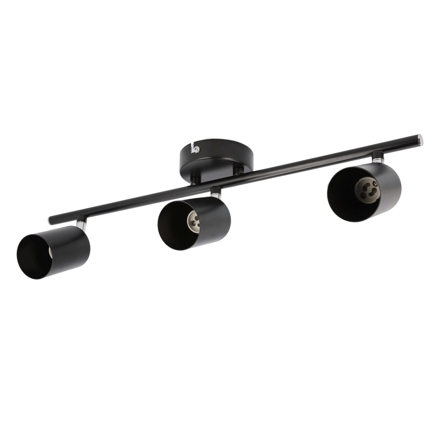 Our Jack 3 Light Spotlight Bar is the perfect addition to your interior lighting arrangements, finished in black it's perfect for adding a sleek lighting design to your room. The modern design features 3 adjustable light heads perfect for lighting your kitchen – ensuring all spaces are efficiently illuminated with a practical task light that can be adjusted to your needs.