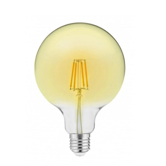 Our warm white LED bulbs have a visible filament for a distinctive look that will complement an array of home decors. Not only is it a decorative feature light bulb, but it also has low energy consumption, making it both practical and ideal for mood lighting.