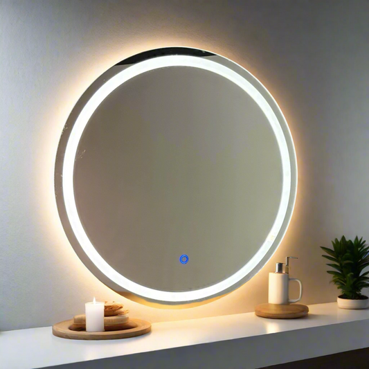 CGC AURELIA 600mm Round LED Mirror Light with 3 CCT switch