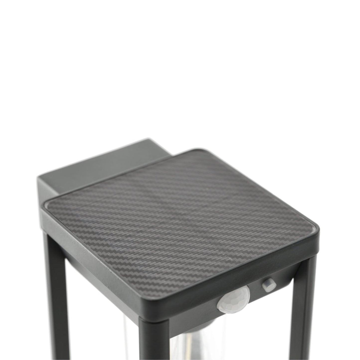 CGC MASE Anthracite Grey Solar Outdoor Wall Light Lantern Motion Sensor IP54