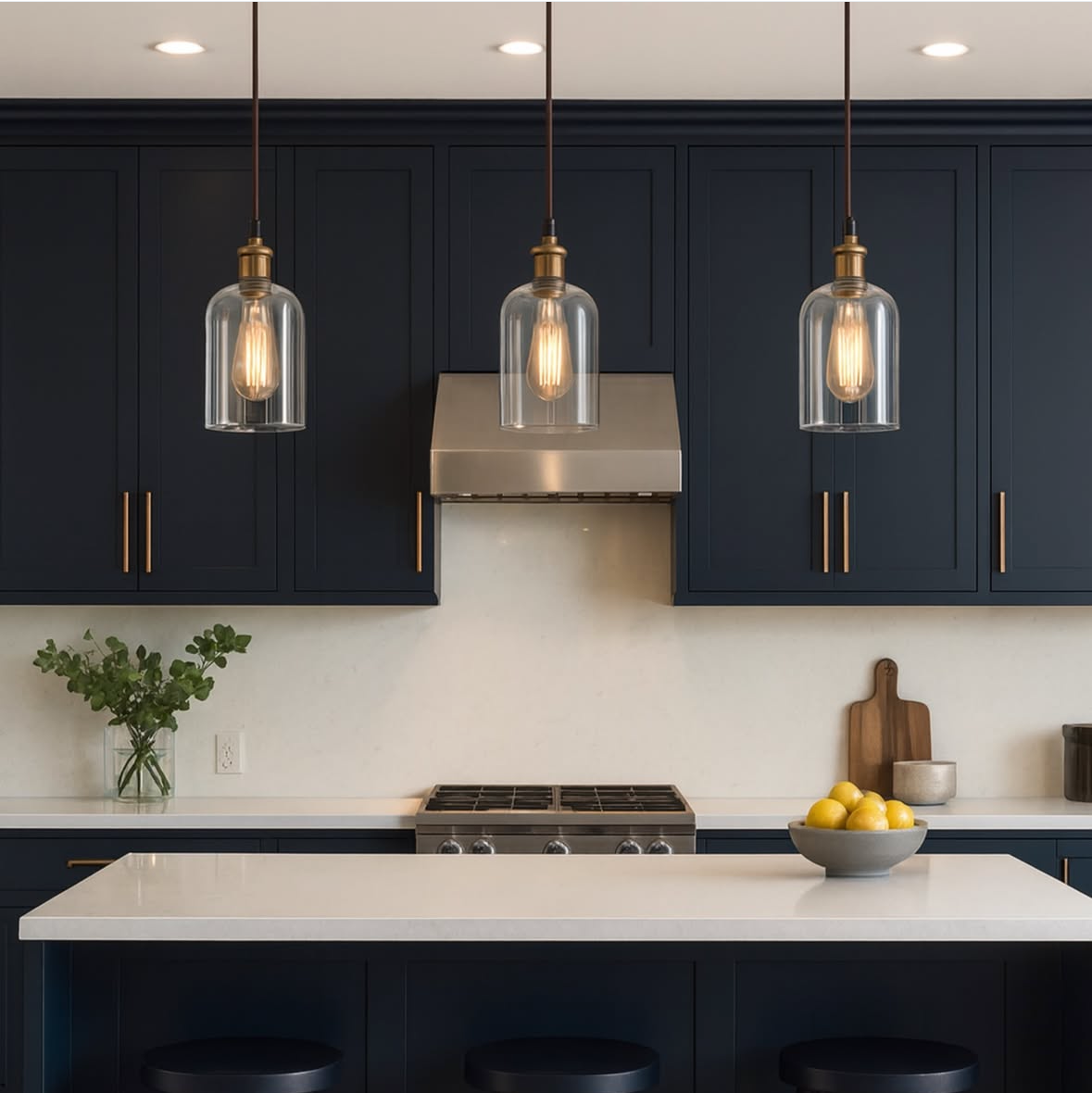 CGC MARINDA Clear Glass Cylinder Lampshade