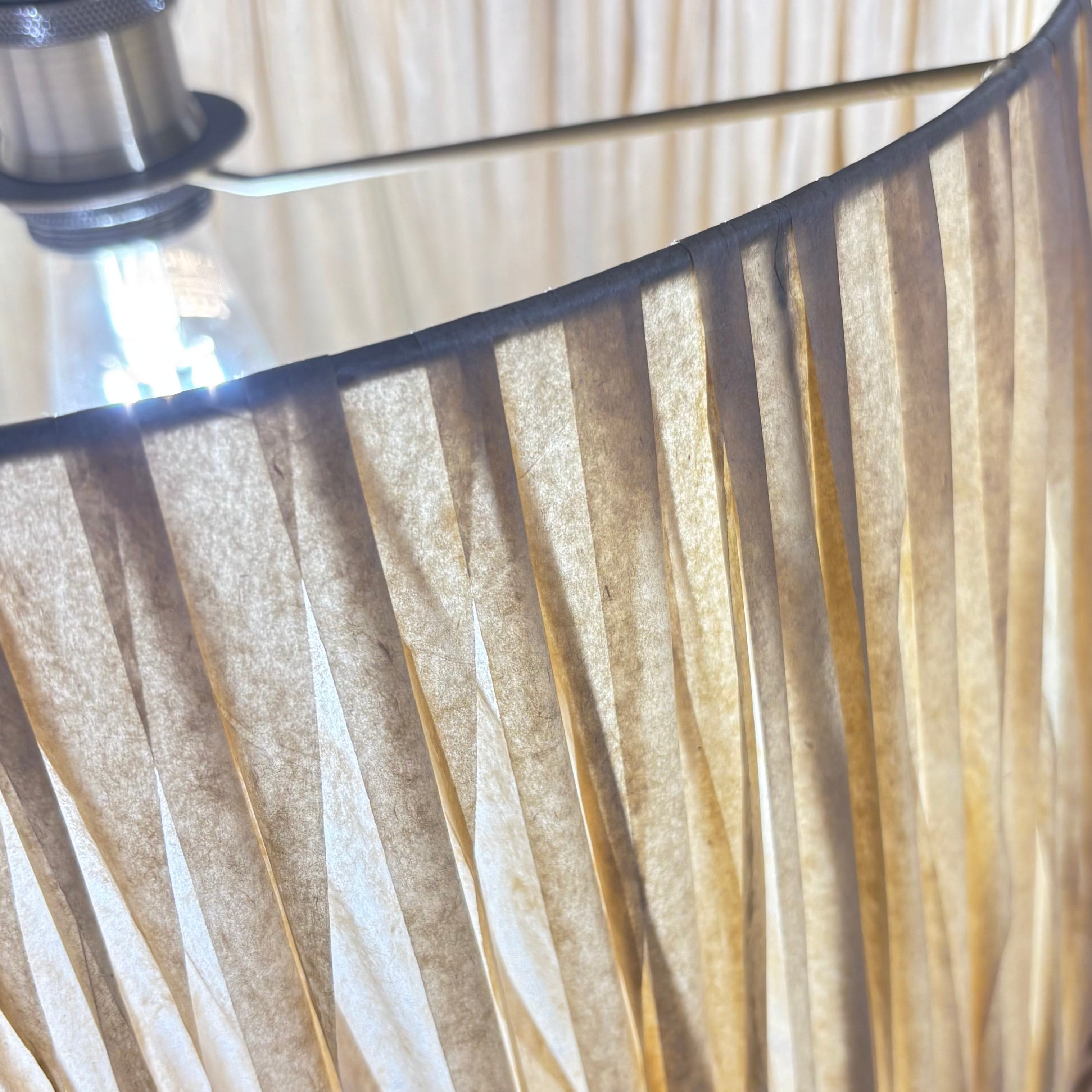 CGC TOVE Straw Paper Large Easy Fit Hand Made Lampshade