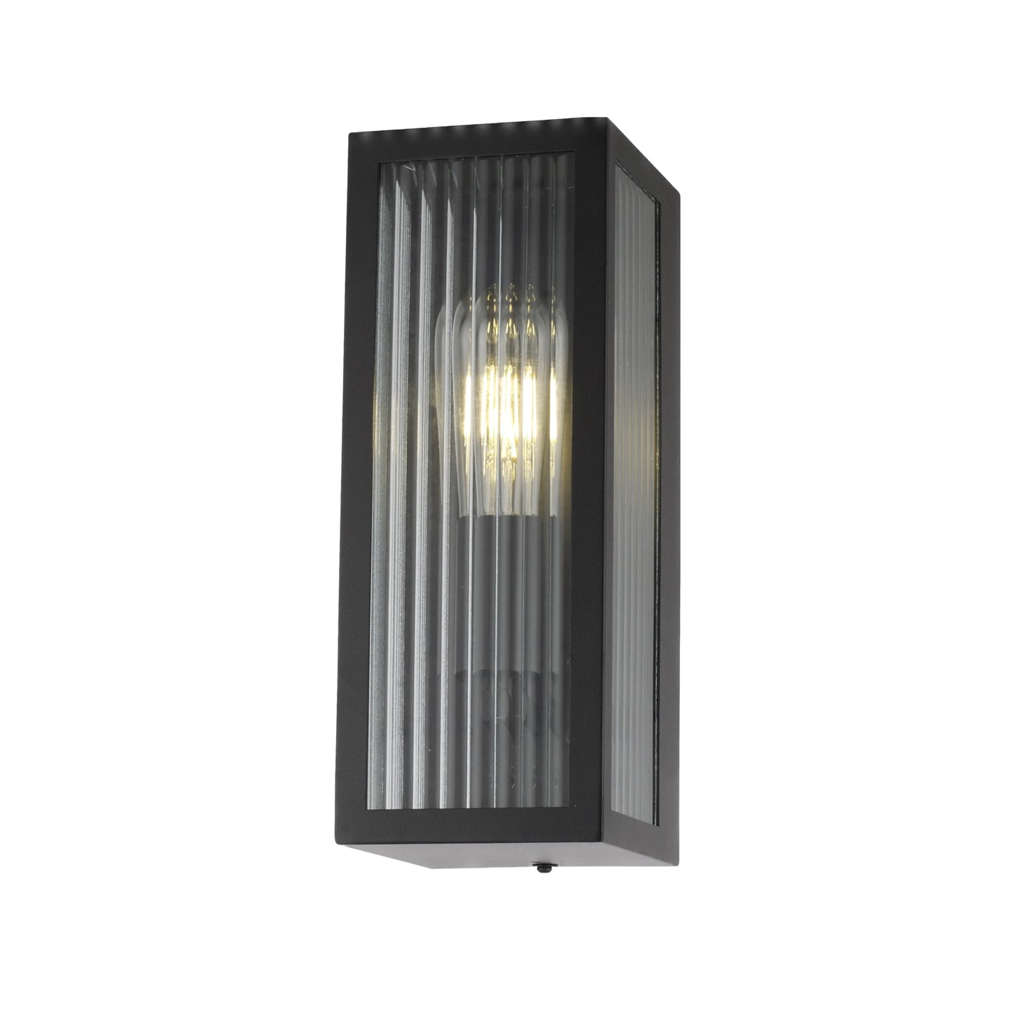 If you’re looking for a modern take on a traditional outdoor wall light, this modern bevelled glass rectangle wall light is perfect for adding style and protection for your home. This classic wall light is designed with a contemporary twist, styled with a rectangle shape and fitted with glass bevelled windows that allow the light to shine effectively. 