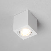 CGC SASHA White Square Surface Mount Tilt Spotlights