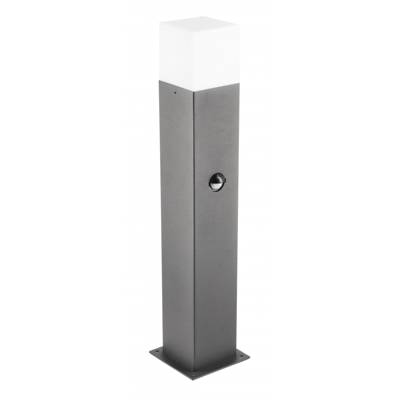 CGC AMARA Dark Grey Anthracite Outdoor Post Light With PIR Motion Sensor