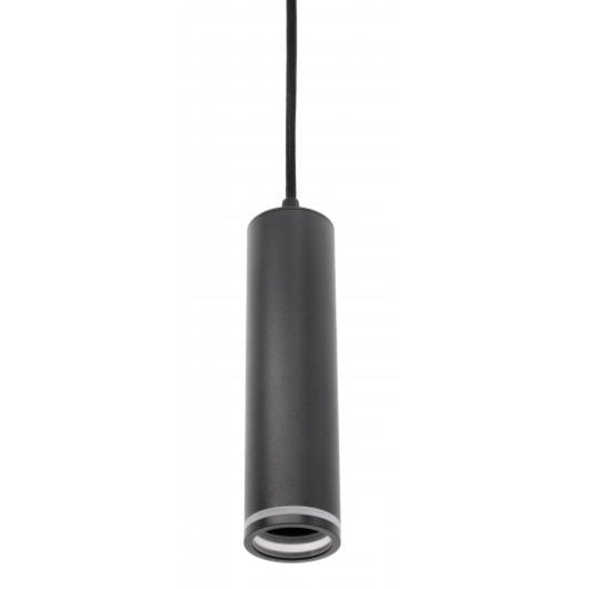 CGC SOLIS Black Suspended Cylinder Ceiling Light