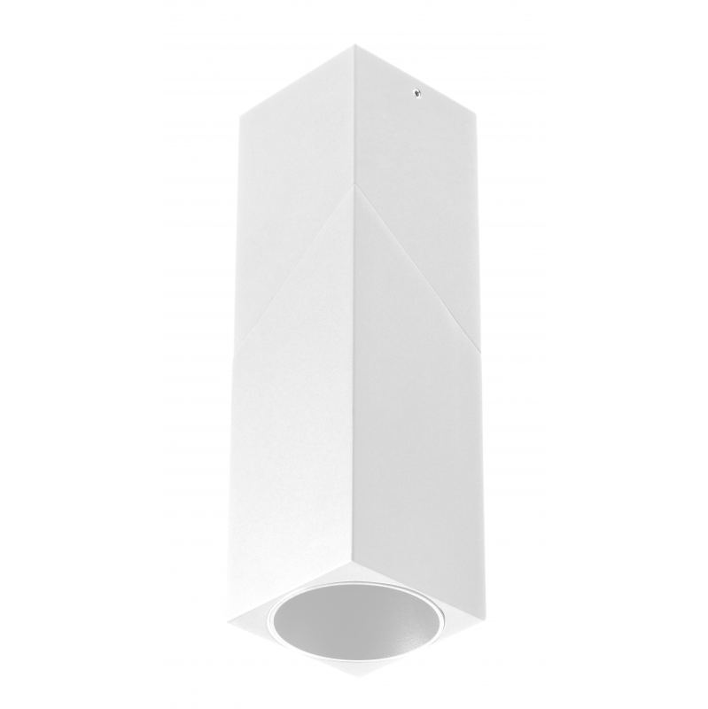 CGC ARIES White Adjustable Surface Mount Rectangular GU10 Ceiling Spotlight