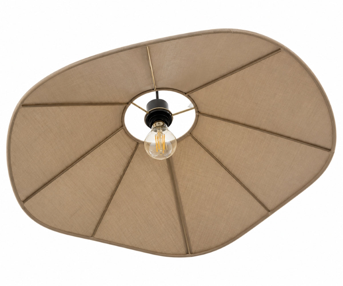CGC Virelle Large 60cm Oatmeal Linen Easy Fit Lampshade