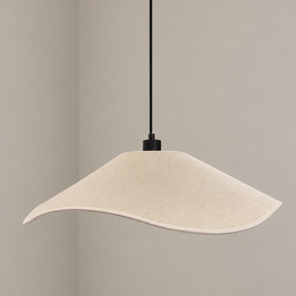 CGC Virelle Large 60cm Fine Cream Linen Easy Fit Lampshade
