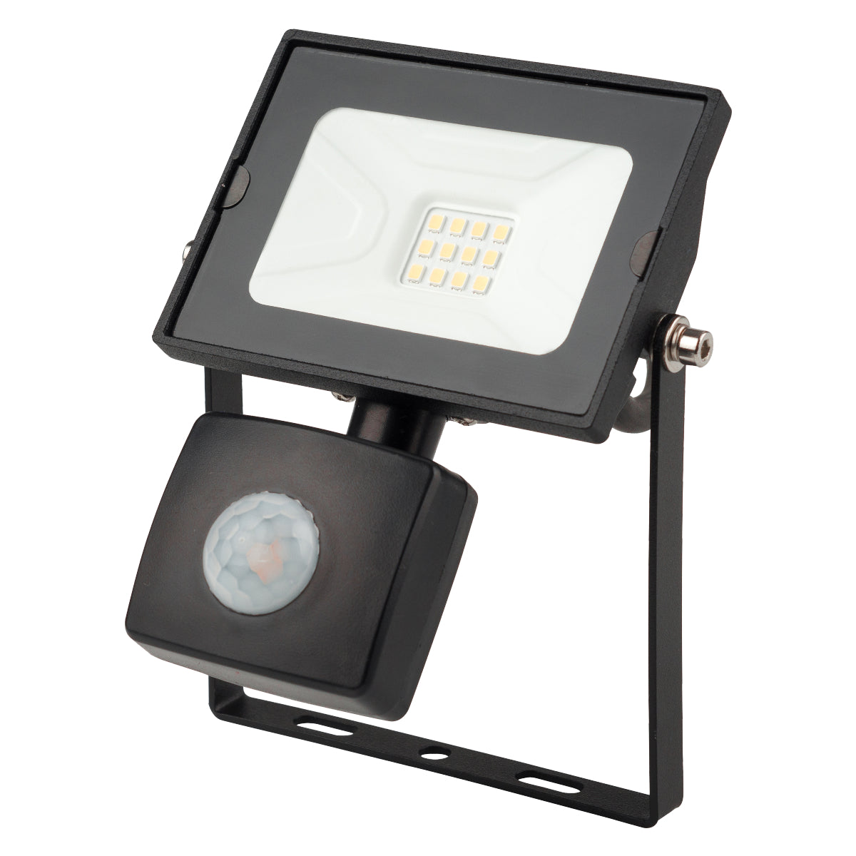 CGC KIT Lighting 10W PIR Motion Sensor 900lm LED Floodlight 4000k IP44 Flood Light