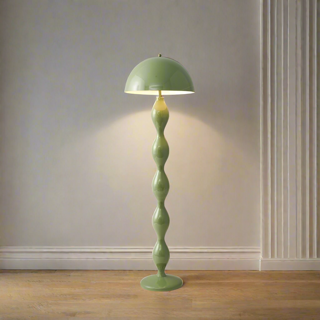 CGC VERONA Curve Green Floor Lamp