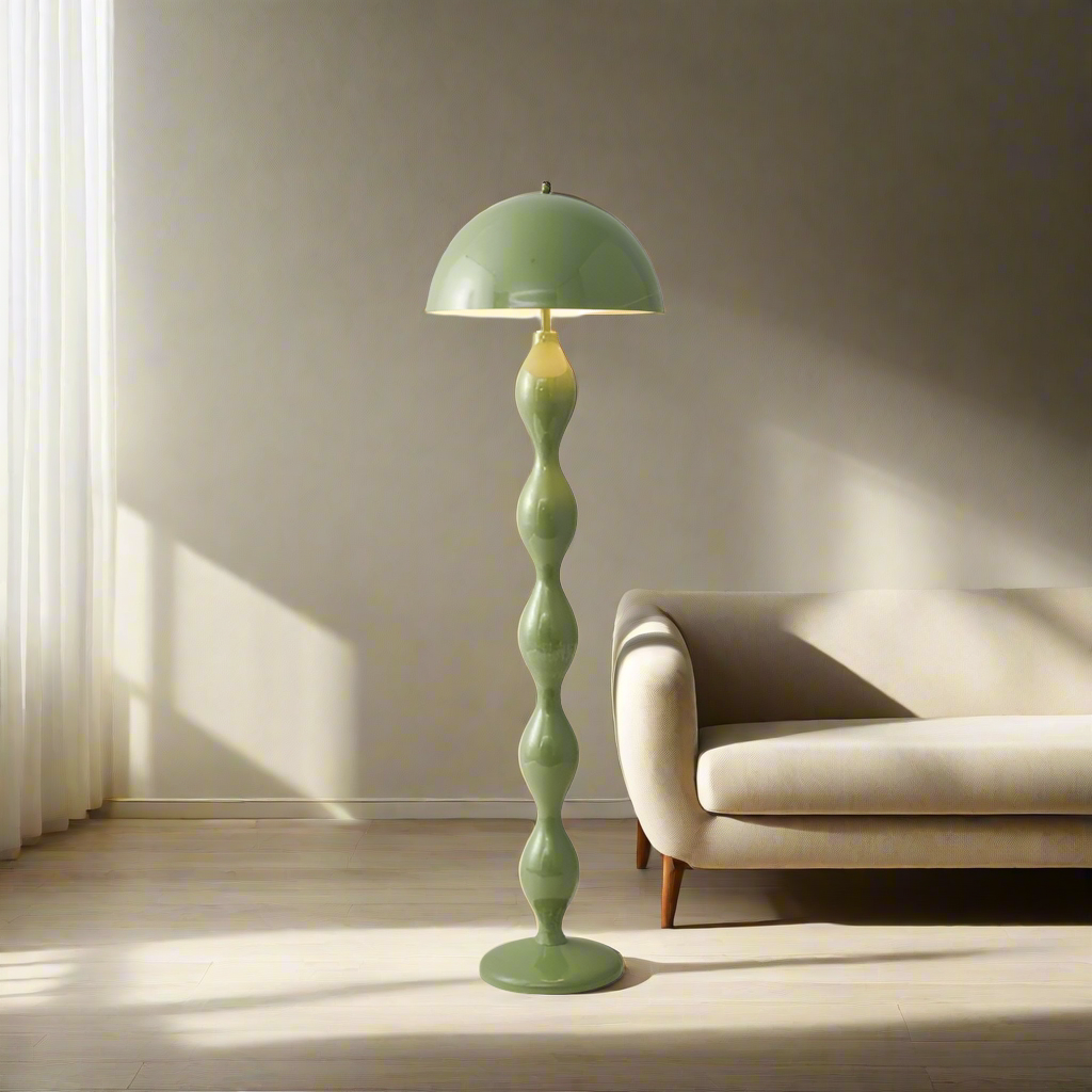 CGC VERONA Curve Green Floor Lamp