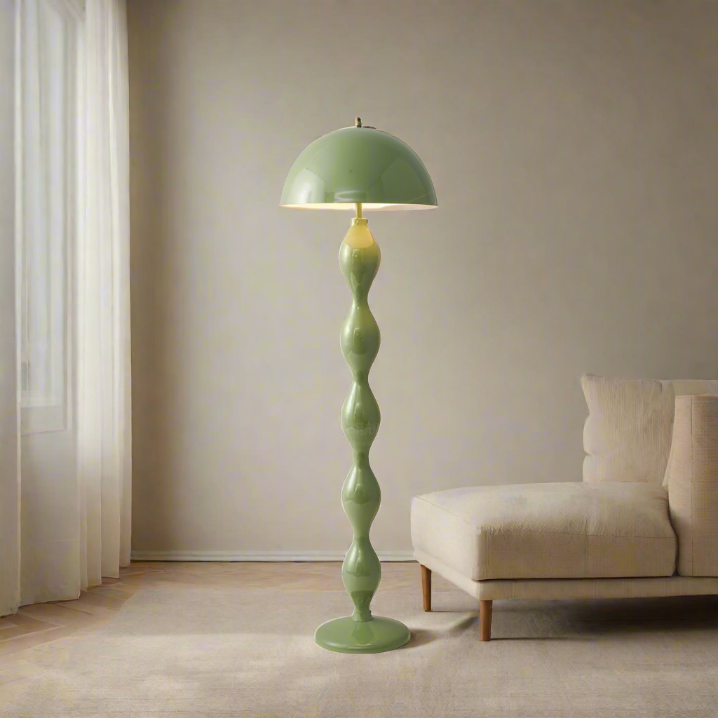 CGC VERONA Curve Green Floor Lamp