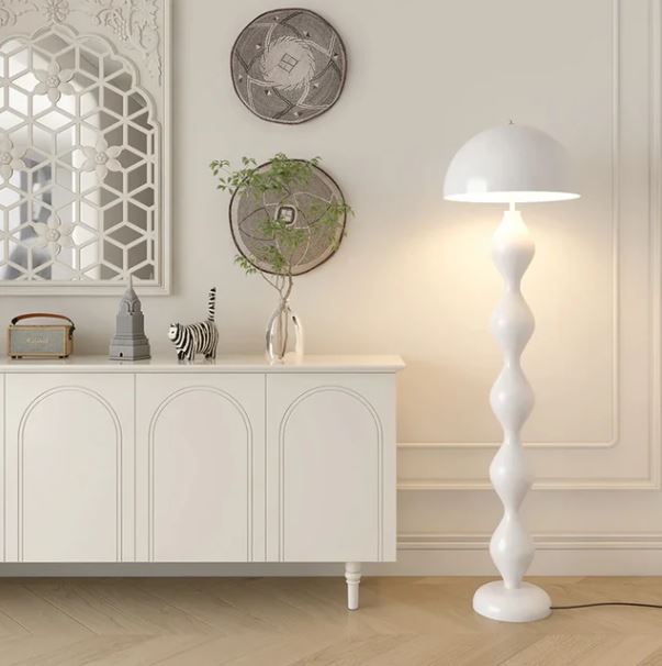 CGC VERONA Curve White Floor Lamp