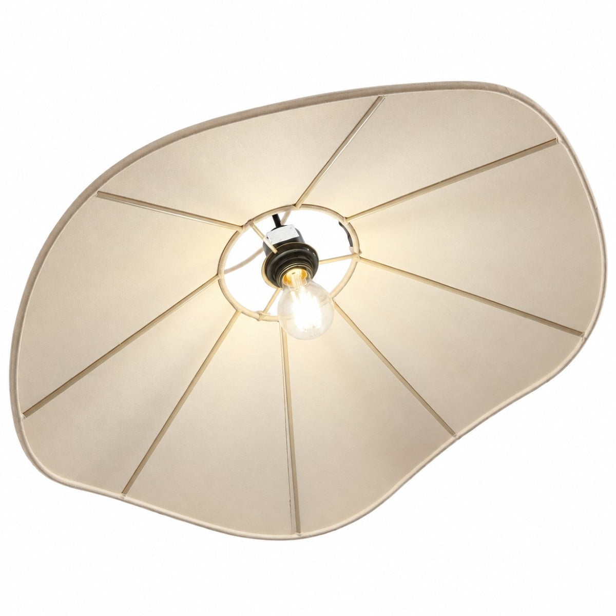 CGC Virelle Large 60cm Oatmeal Linen Easy Fit Lampshade
