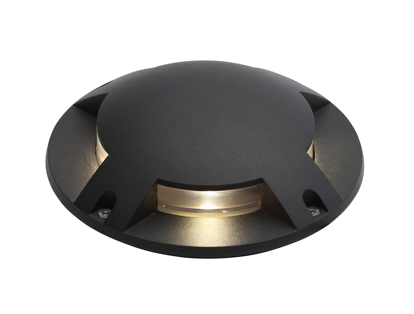 Our Apollo black outdoor surface mount ground light would look perfect in a modern or more traditional home design. Outside lights can provide atmospheric light in your garden, at the garden pathways or on the terrace as well as a great security solution. It is designed for durability and longevity with its robust material producing a fully weatherproof and water resistant light fitting.
