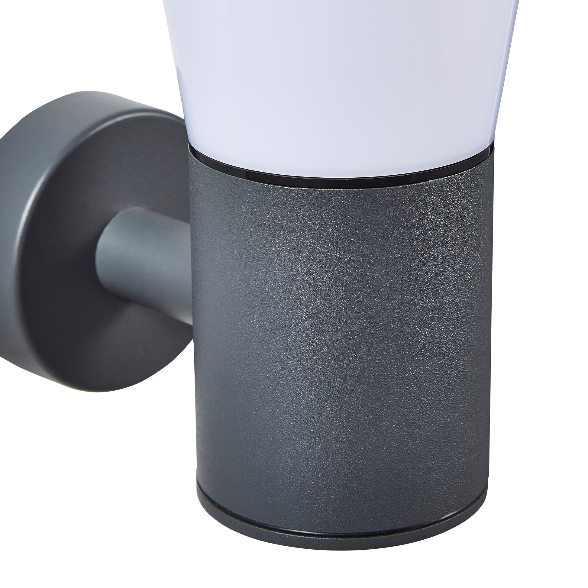 Our OTIS grey anthracite wall mounted up or down outdoor light would look perfect in a modern or more traditional home design. Outside wall lights can provide atmospheric light in your garden, at the front door or on the terrace as well as a great security solution. It is designed for durability and longevity with its robust material producing a fully weatherproof and water resistant light fitting. 