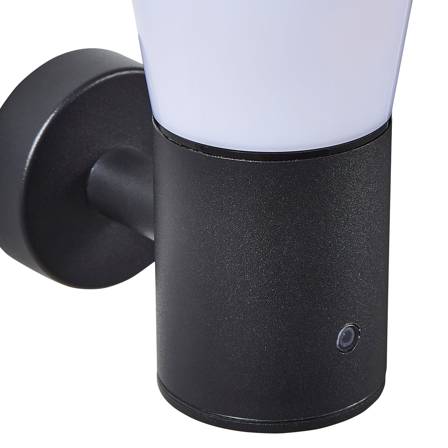 Our OTIS black wall mounted up or down outdoor light with built in dusk till door photo cell sensor would look perfect in a modern or more traditional home design. Outside wall lights can provide atmospheric light in your garden, at the front door or on the terrace as well as a great security solution. It is designed for durability and longevity with its robust material producing a fully weatherproof and water resistant light fitting. Use LED bulbs to make this light energy efficient and low cost to run