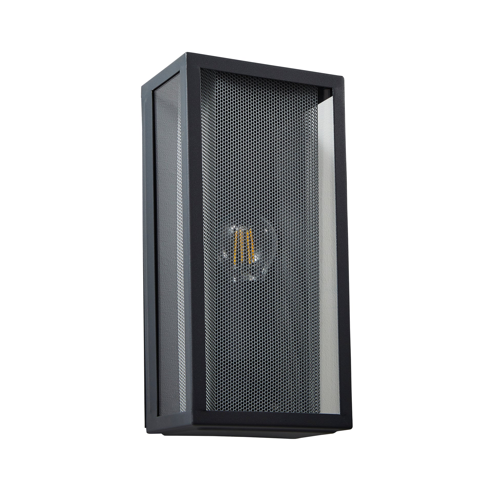 A modern take on a traditional design outdoor wall light perfect for adding style and security The traditional front-door lantern has had a modern make over in the form of our Silas outdoor wall light with its square grey anthracite metal construction and completed with a silver insert and clear windows this light this is sure to add an statement to any wall. 