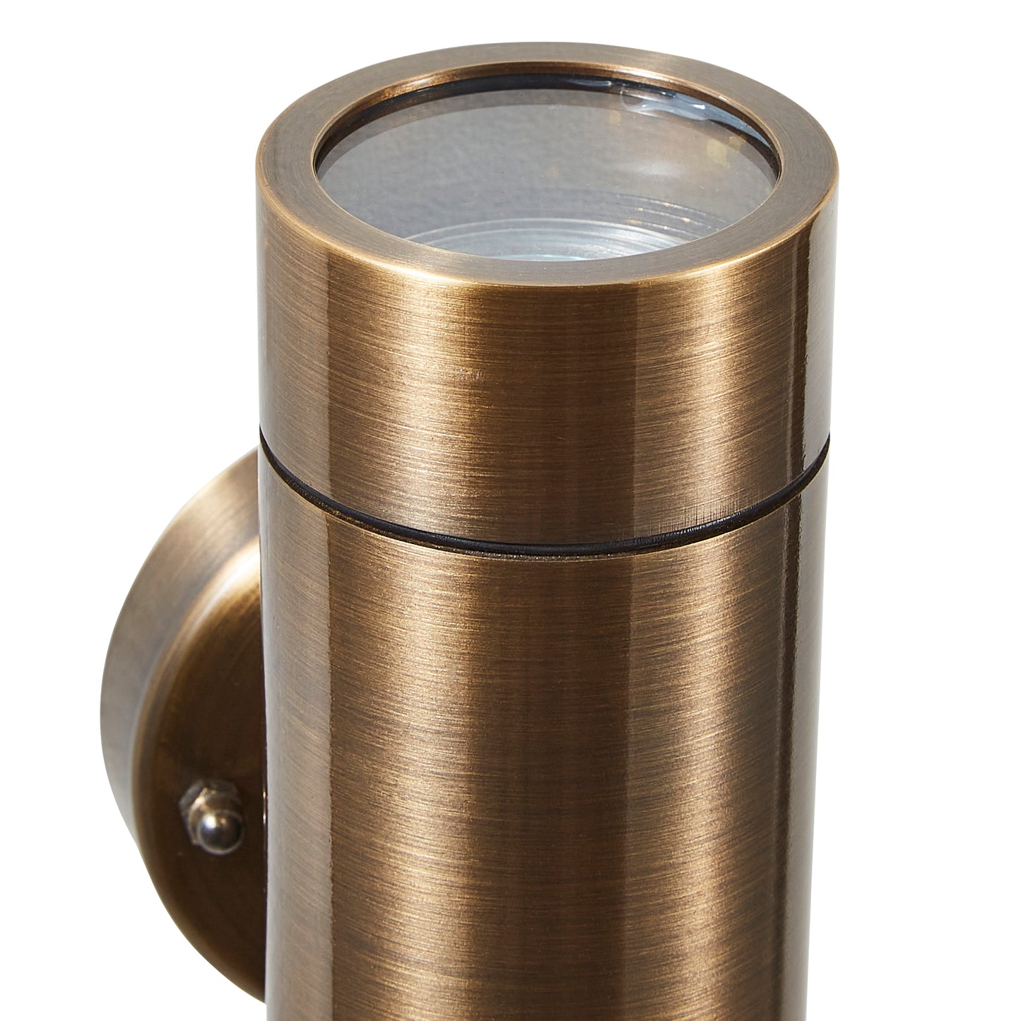 Our Noah bronze outdoor up and down wall mounted cylinder outdoor light would look perfect in a modern or more traditional home design. Outside wall lights can provide atmospheric light in your garden, at the front door or on the terrace as well as a great security solution. It is designed for durability and longevity with its robust material producing a fully weatherproof and water-resistant light fitting. Use LED bulbs to make this light energy efficient and low cost to run.