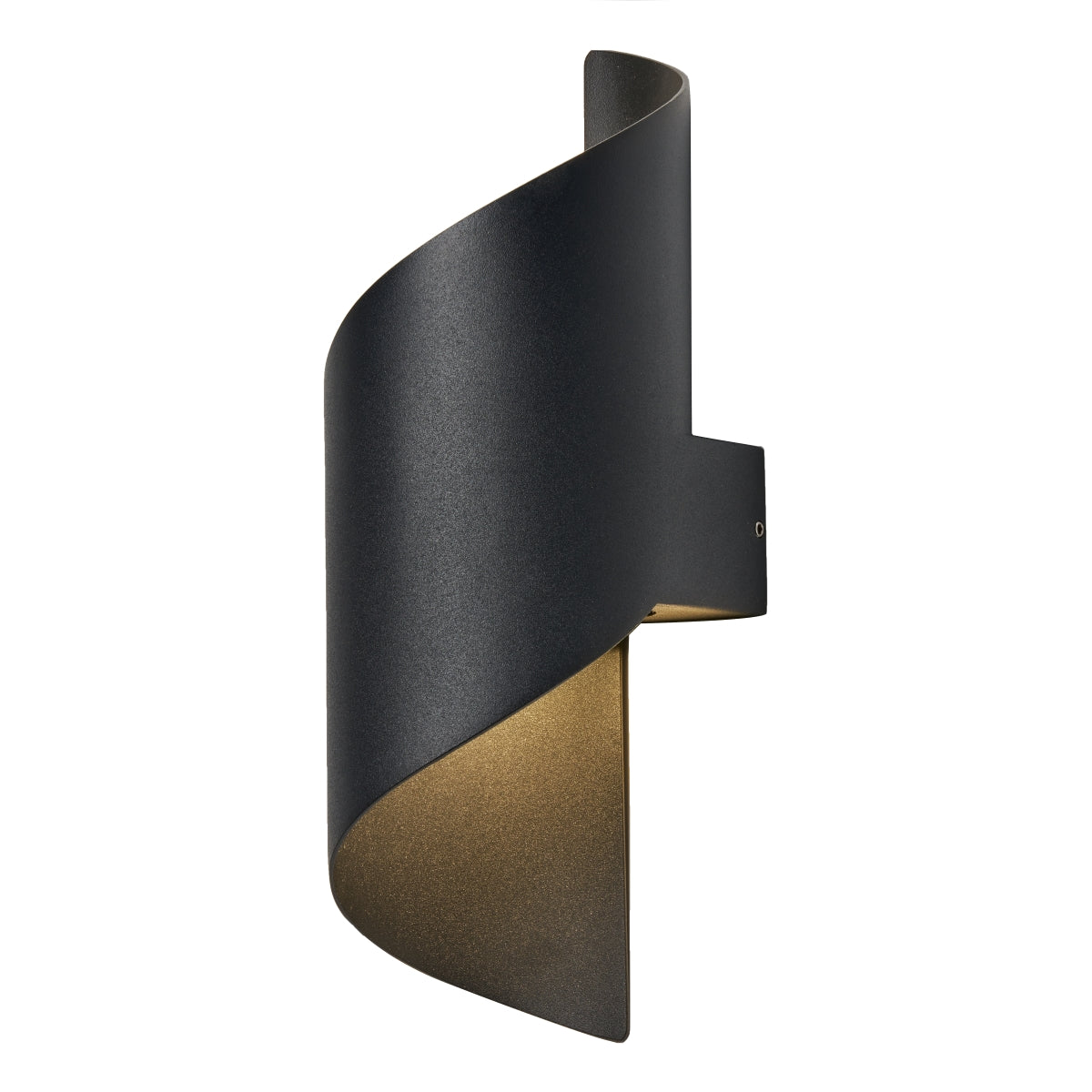 Our Felix black curved outdoor wall mounted LED outdoor light would look perfect in a modern or more traditional home design. Outside wall lights can provide atmospheric light in your garden, at the front door or on the terrace as well as a great security solution. It is designed for durability and longevity with its robust material producing a fully weatherproof and water resistant light fitting.