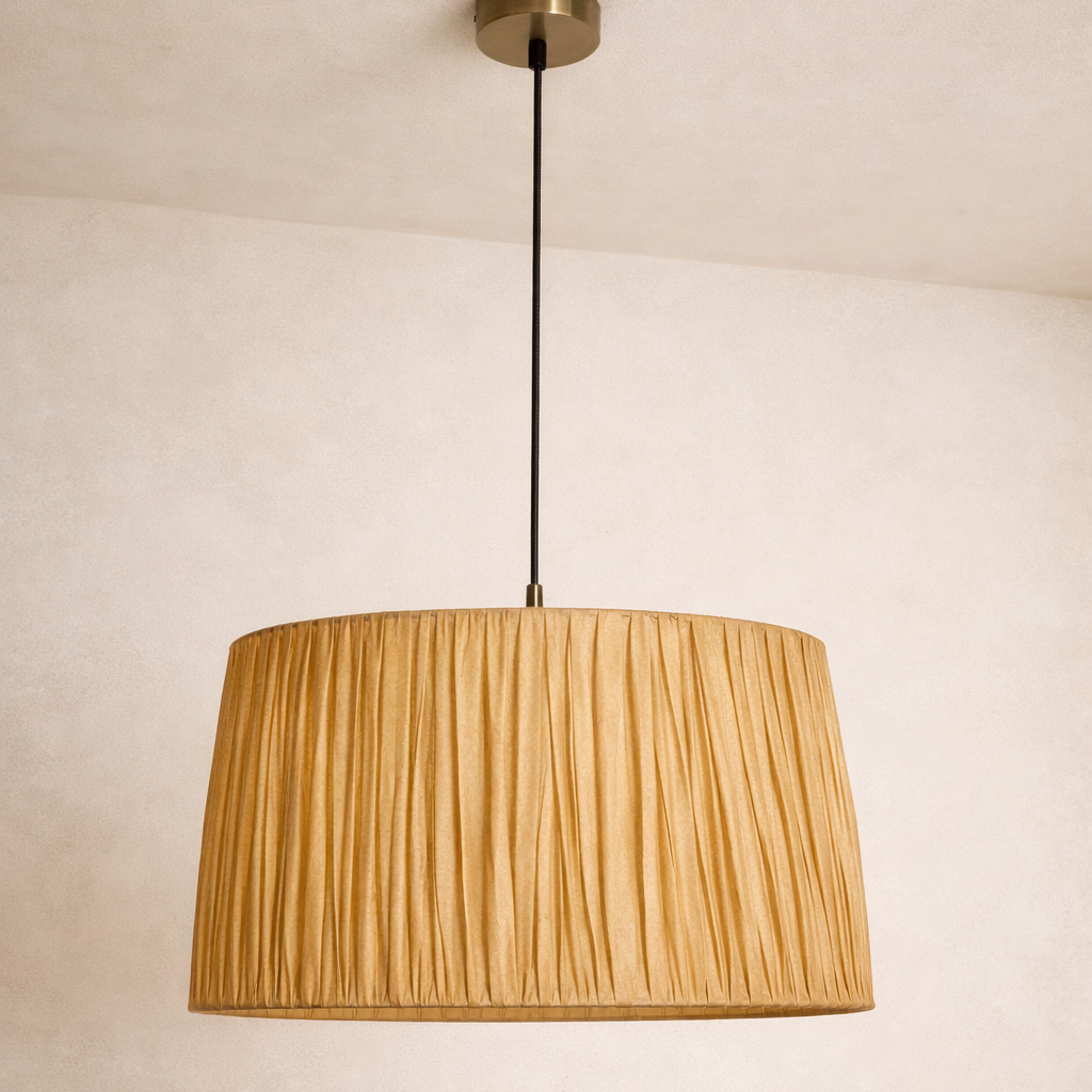 CGC TOVE Straw Paper Large Easy Fit Hand Made Lampshade