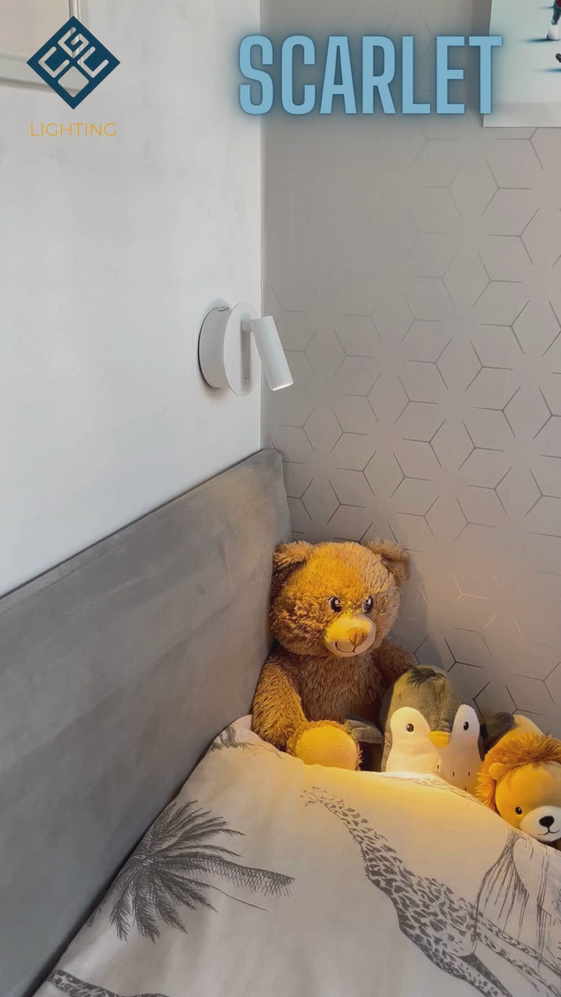 It's innovative magnetic mounting function makes it easy to remove to recharge, each full 3 hour charge lasts 15 hours. Designed for bedside or as reading light this adjustable light is not only aesthetically pleasing but also the perfect lighting solution for those dark spots in your home.