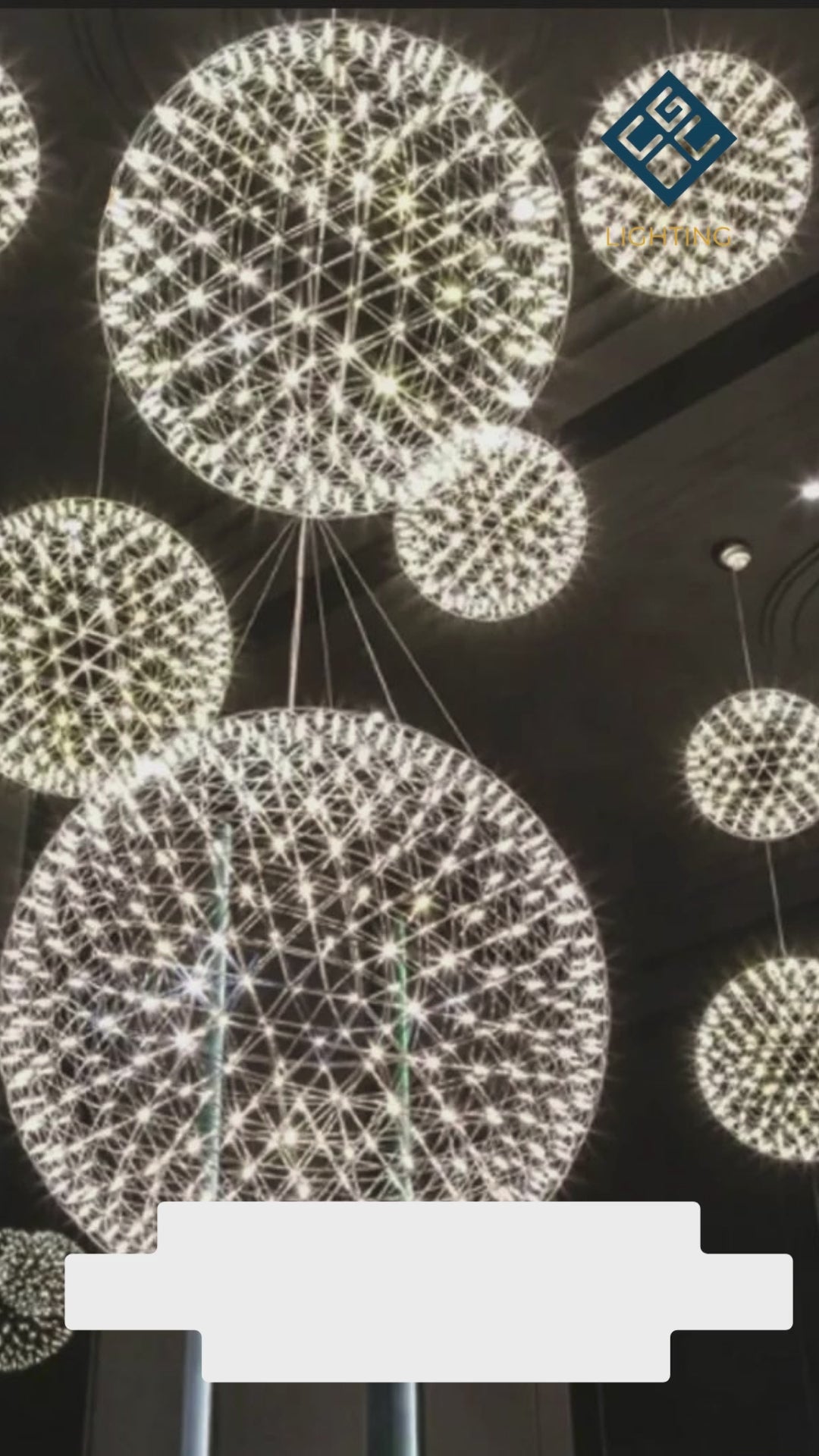 Load video: CGC FAWKES Warm White Chrome XXXX Large 120cm Silver Firework / Starburst Chandelier