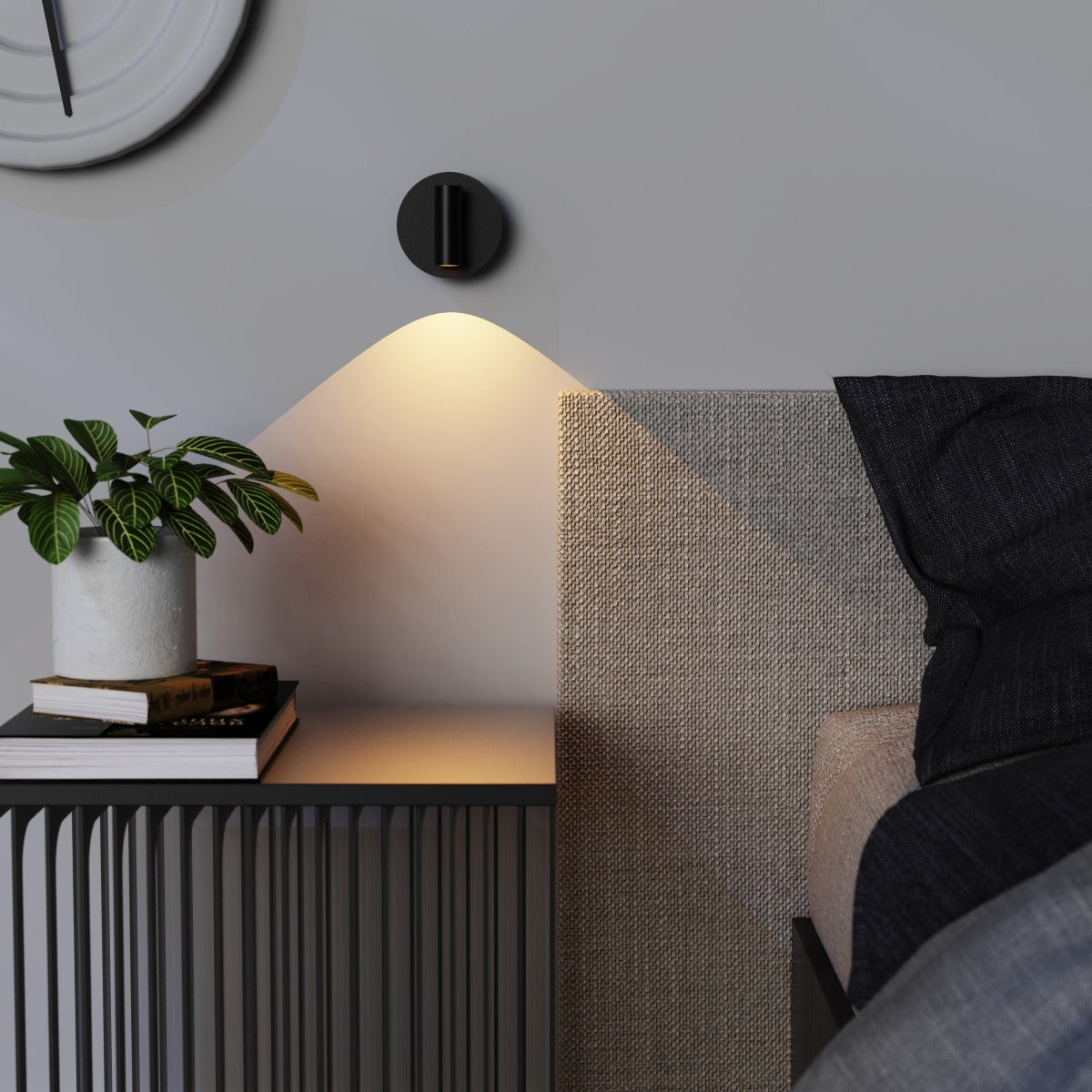  Scarlet's elegant and stylish finish makes it the ideal addition to any room. It will look perfect in both traditional and modern environments. The beauty of this wall light means you can install it on any wall without the requirement of expensive electrician fees and mains installation.