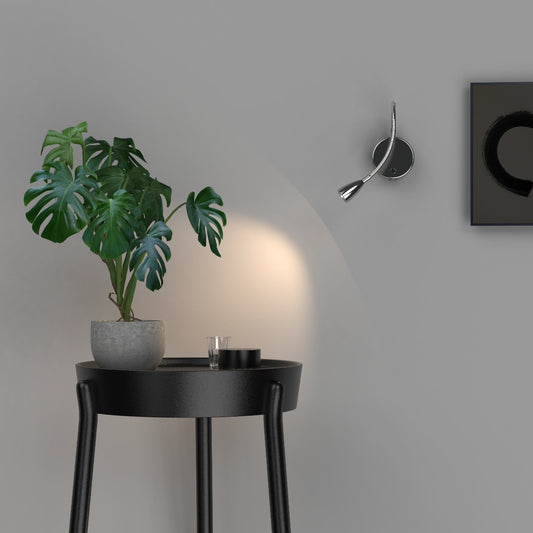 It's innovative magnetic mounting function makes it easy to remove to recharge, each full 3 hour charge lasts 15 hours. Designed for bedside or as reading light this adjustable light is not only aesthetically pleasing but also the perfect lighting solution for those dark spots in your home.